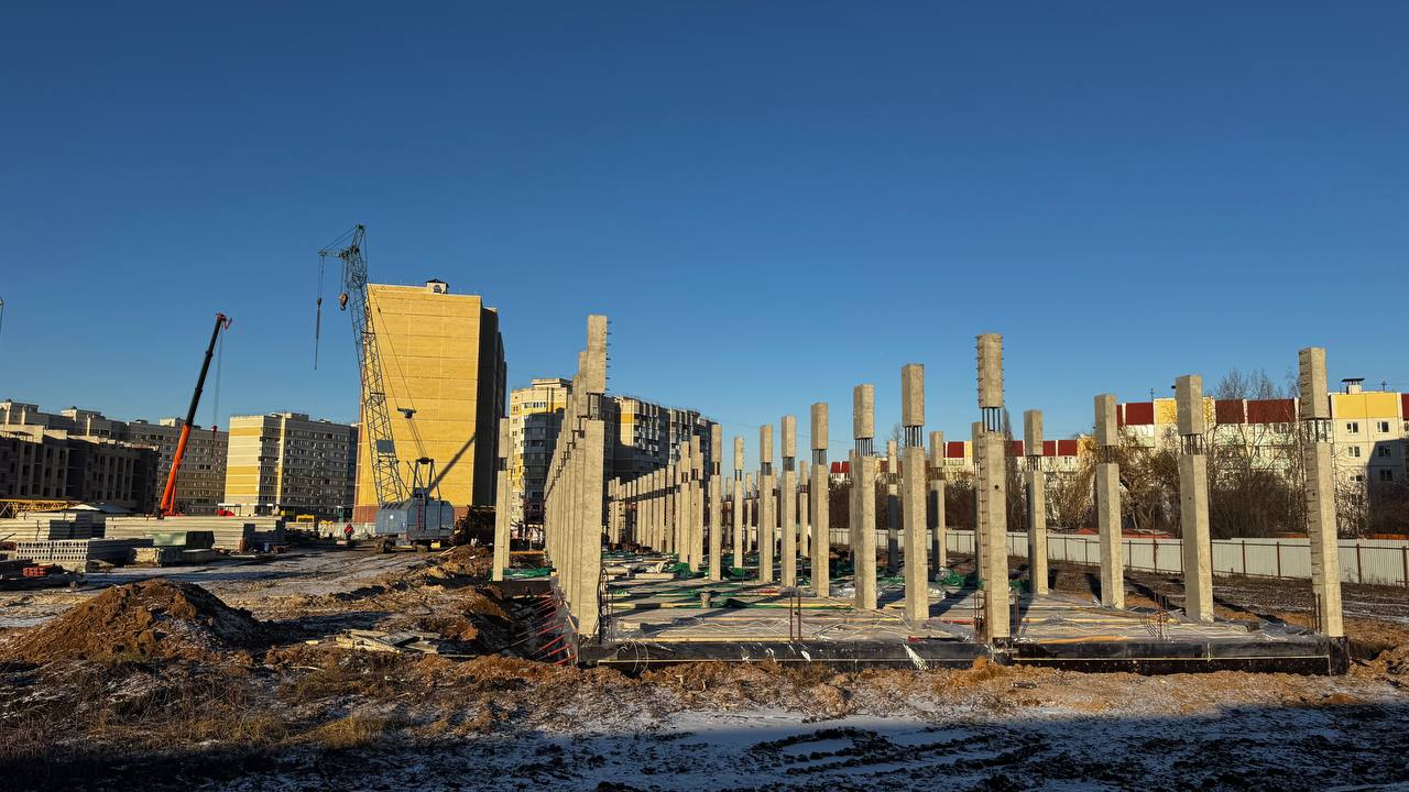 Ход строительства декабрь 2025 г.